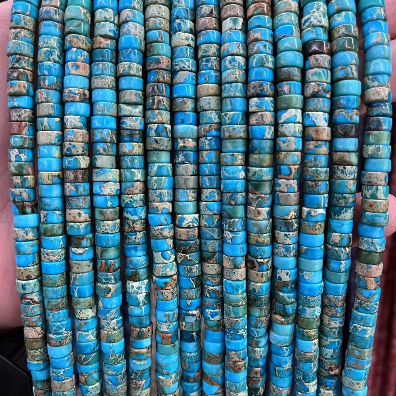 Sky blue emperor stone