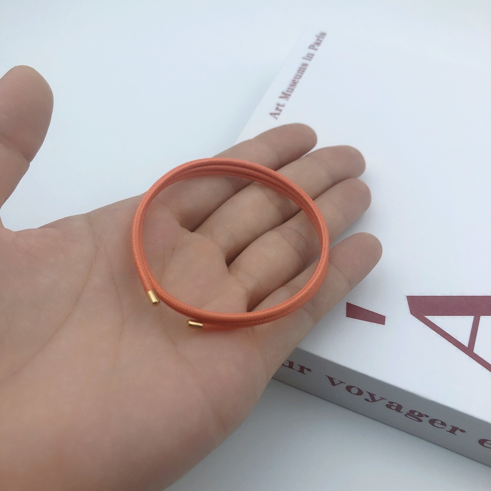 Three circles of orange