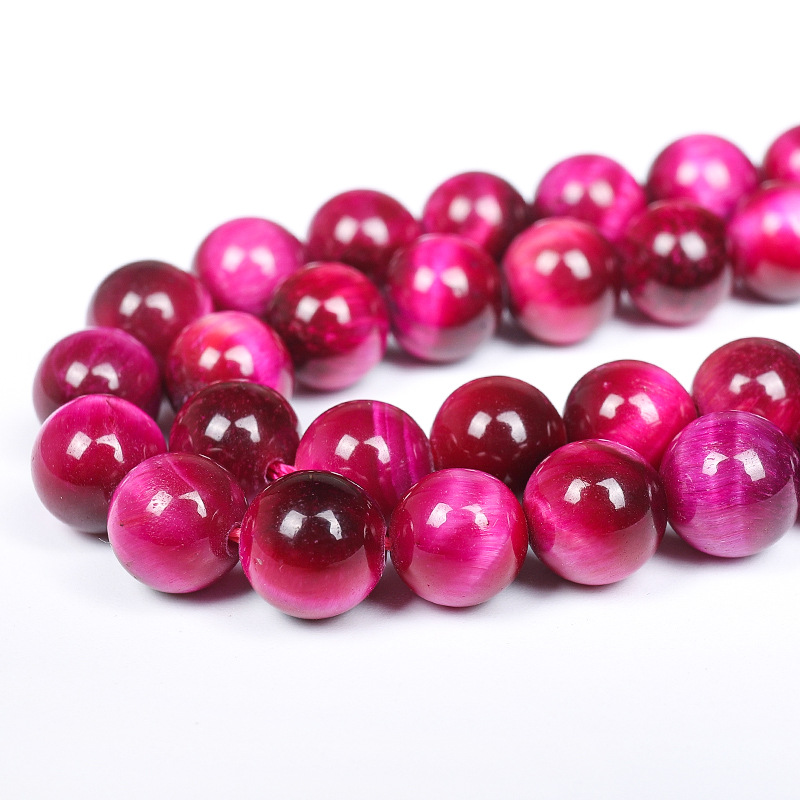 5a rose red tiger eye