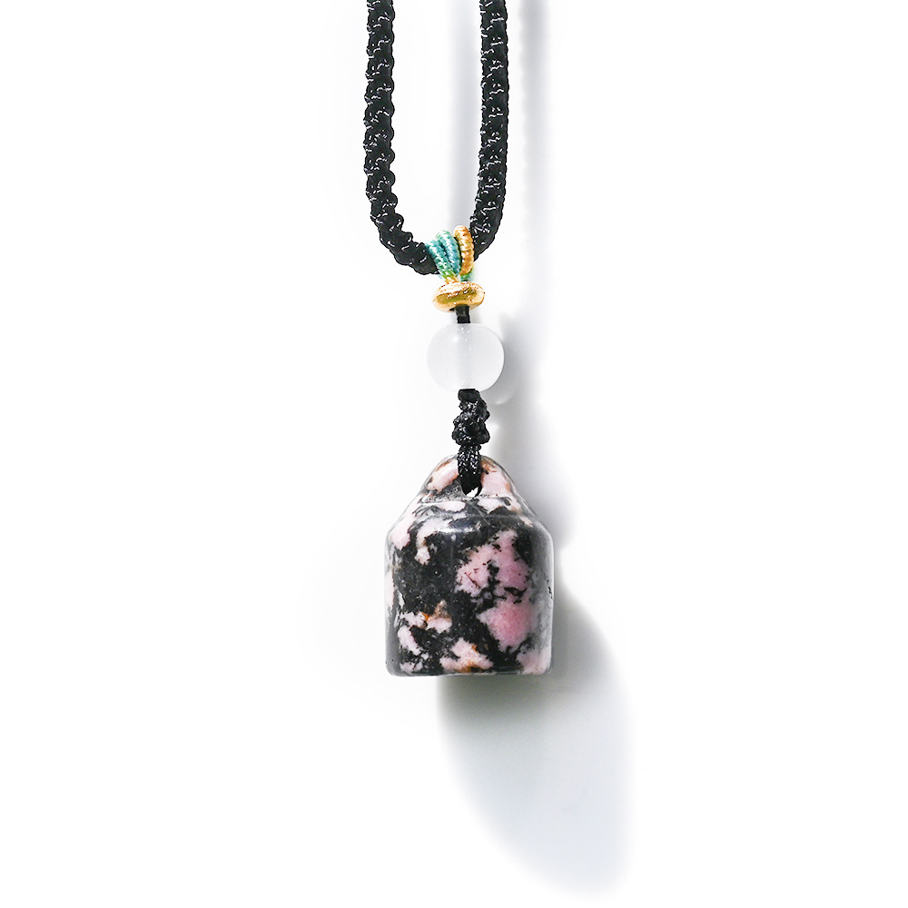 Black line rhodonite