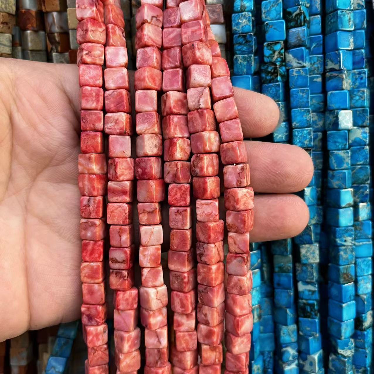 Rose red emperor stone