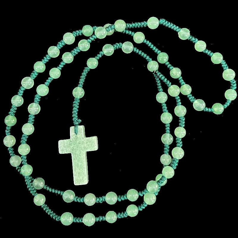 Natural green aventurine