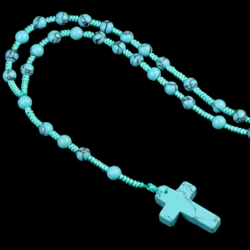 Synthetic blue turquoise