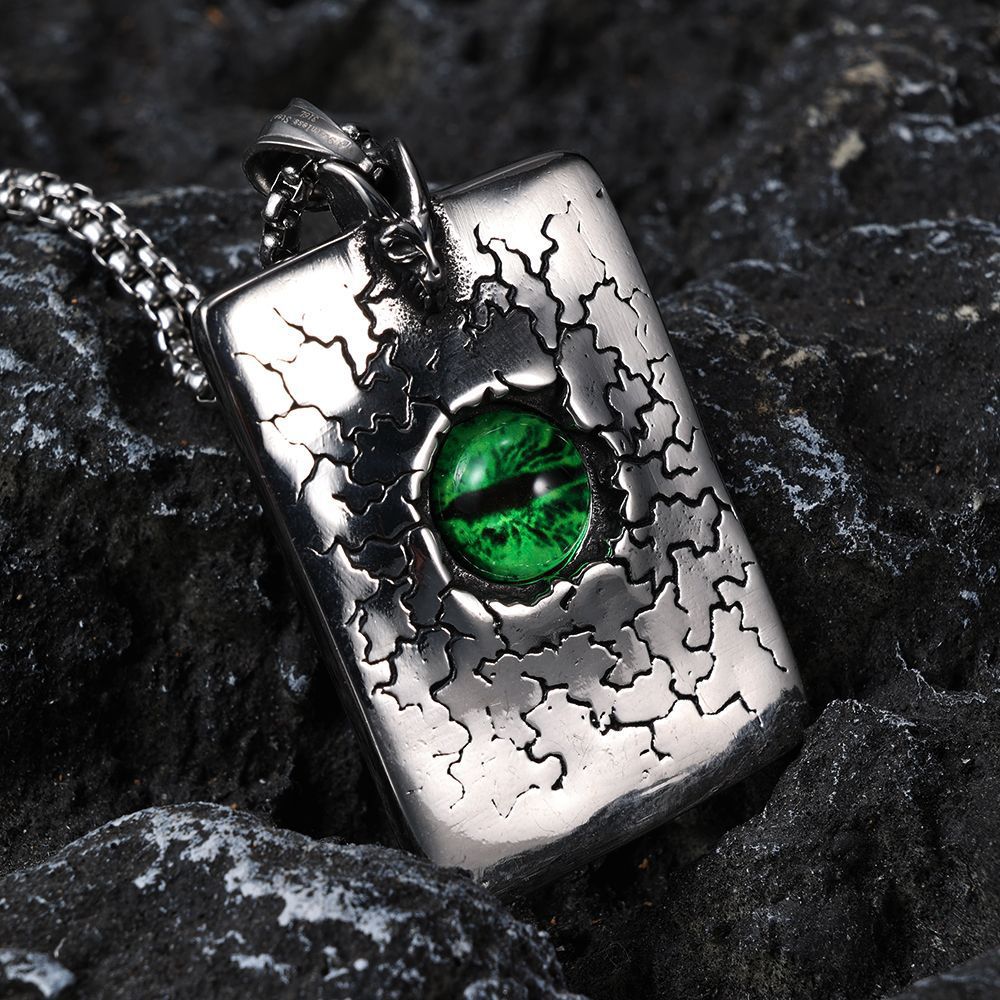 Style 1 green eyes without chain c0815