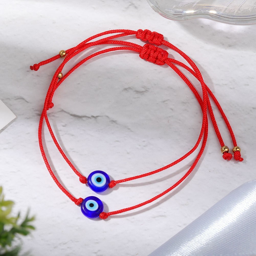 Red + blue beads