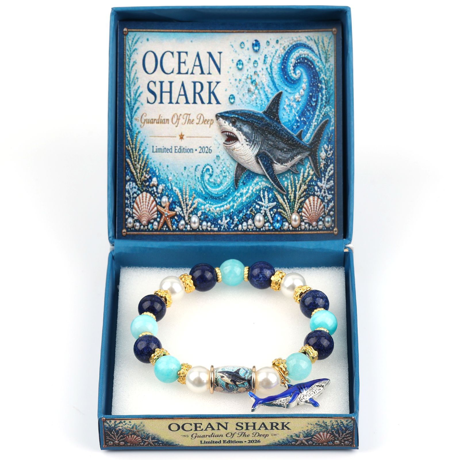 Shark Crystal Bracelet