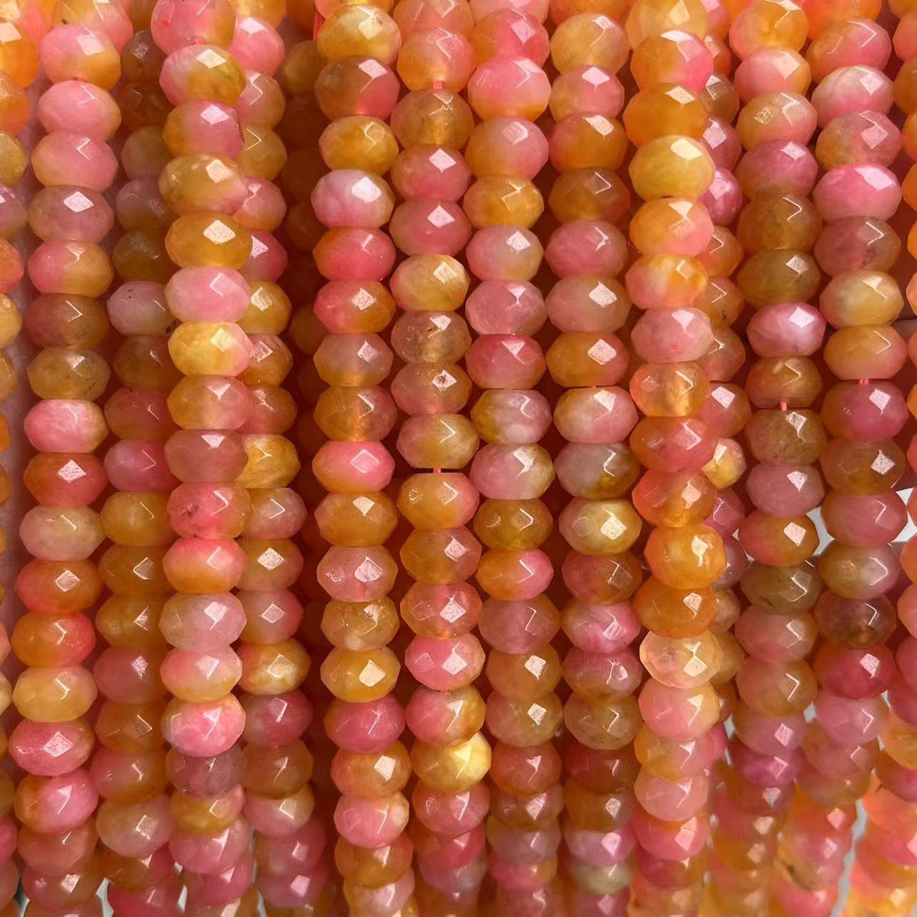 Two-tone peach