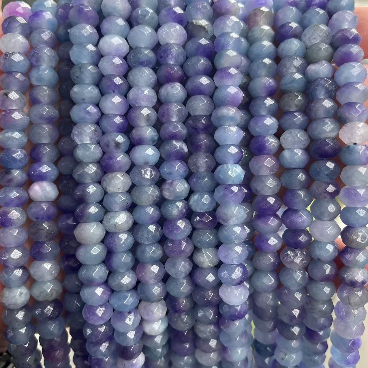 Two-tone purple and blue