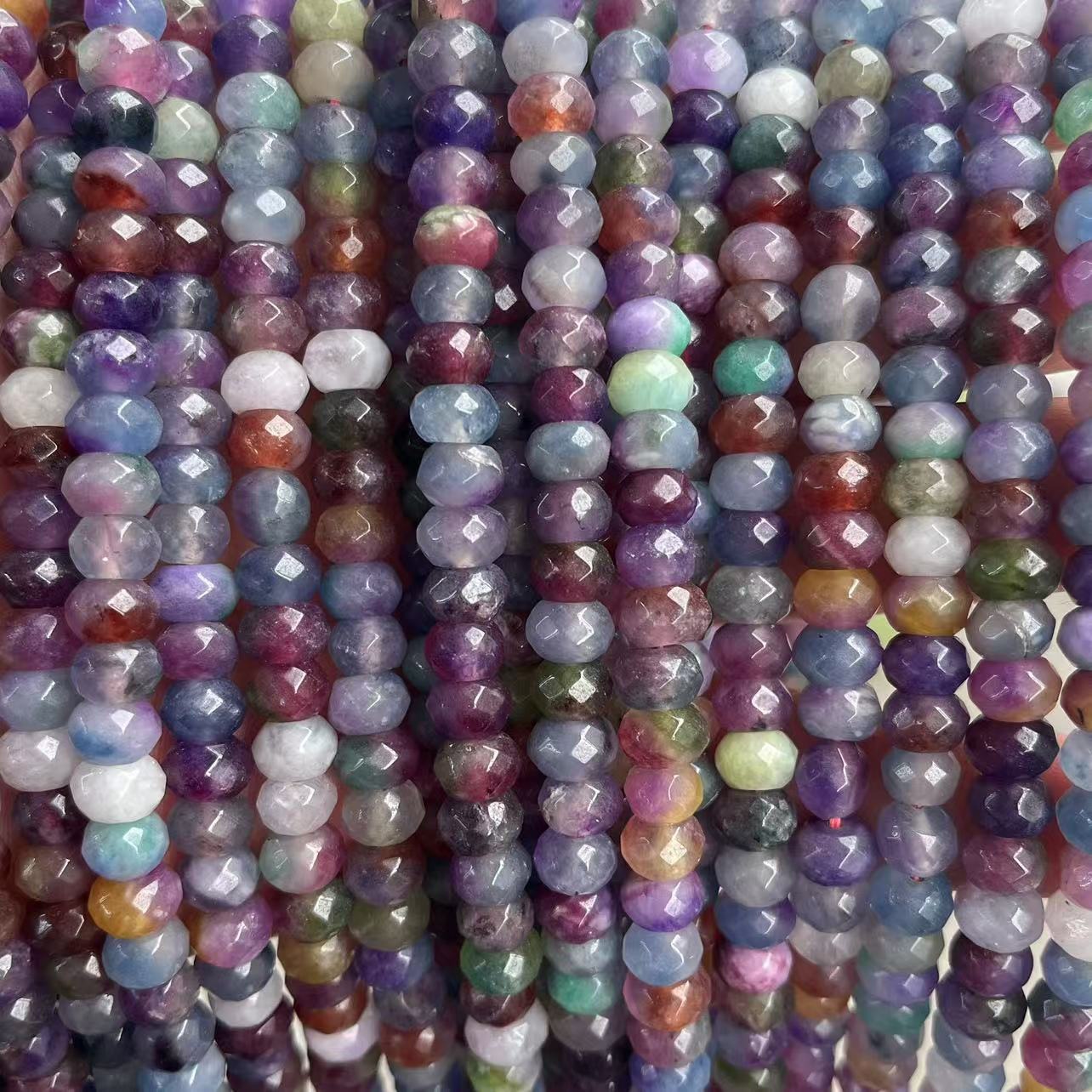 Multicolor purple grapes