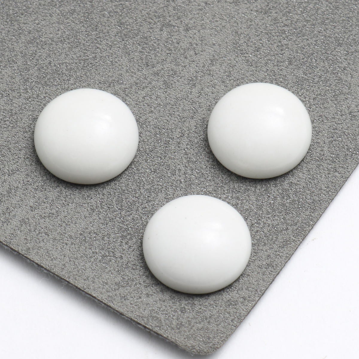 White jasper (solid color)
