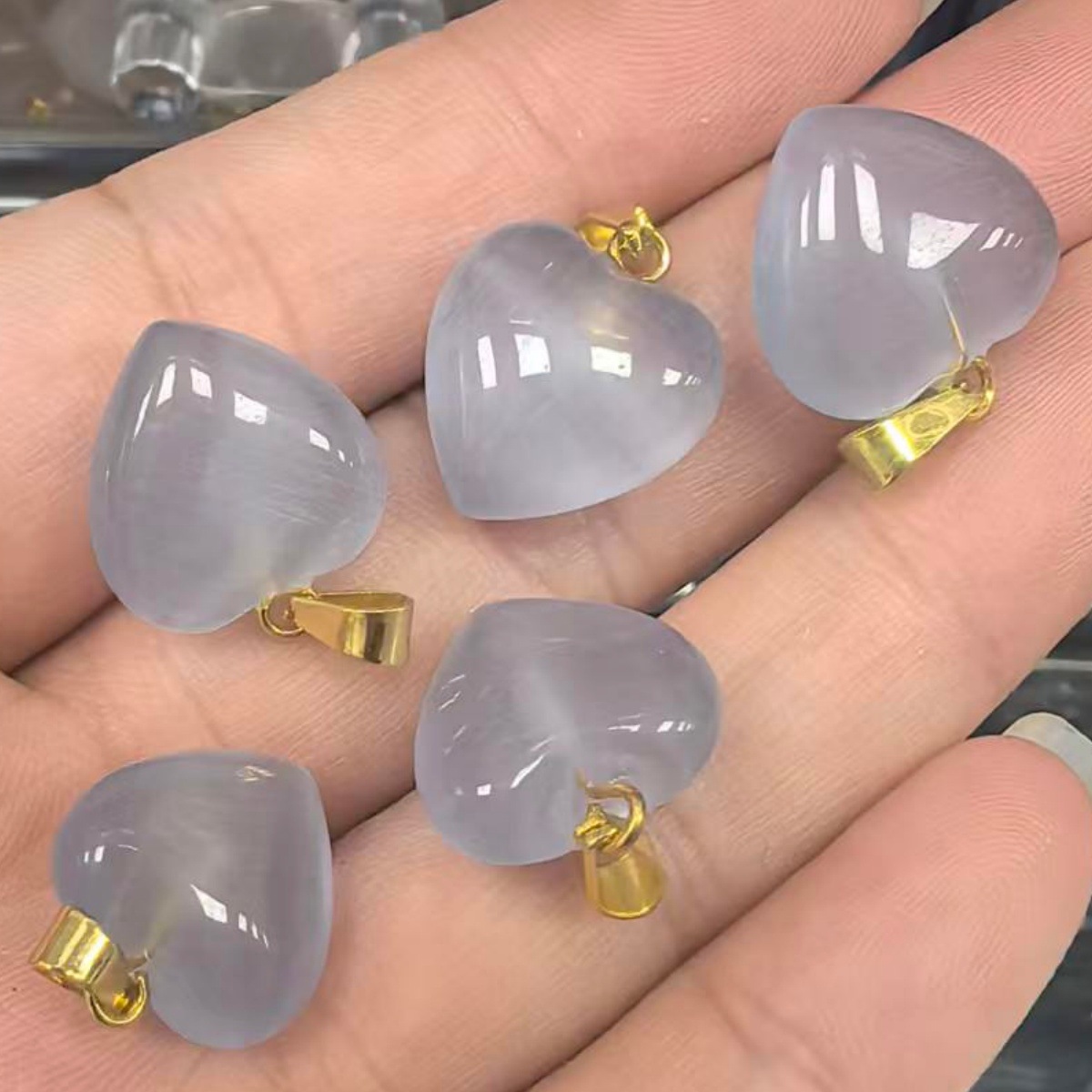 Silver cat eye (gold)