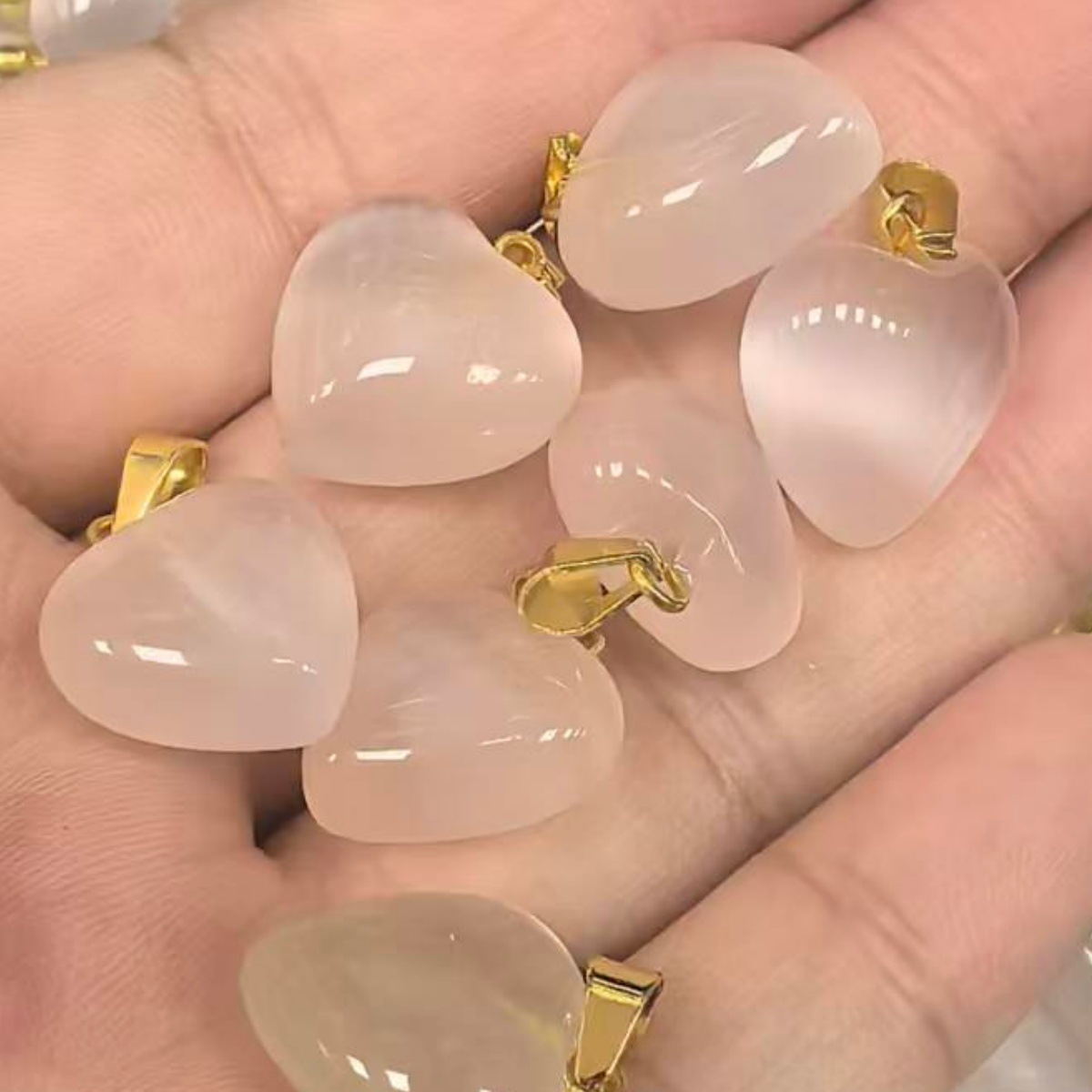Pink cat eye (gold)