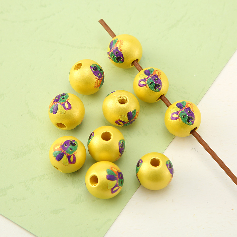 Golden Bead Mask