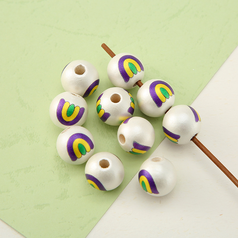 White Bead Rainbow