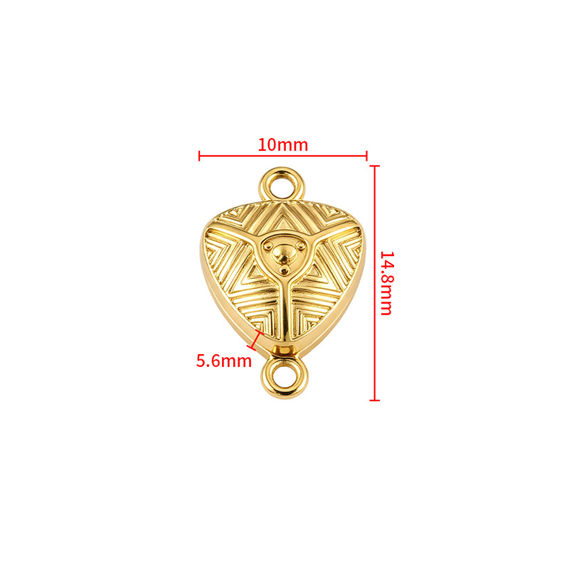 18K gold plated