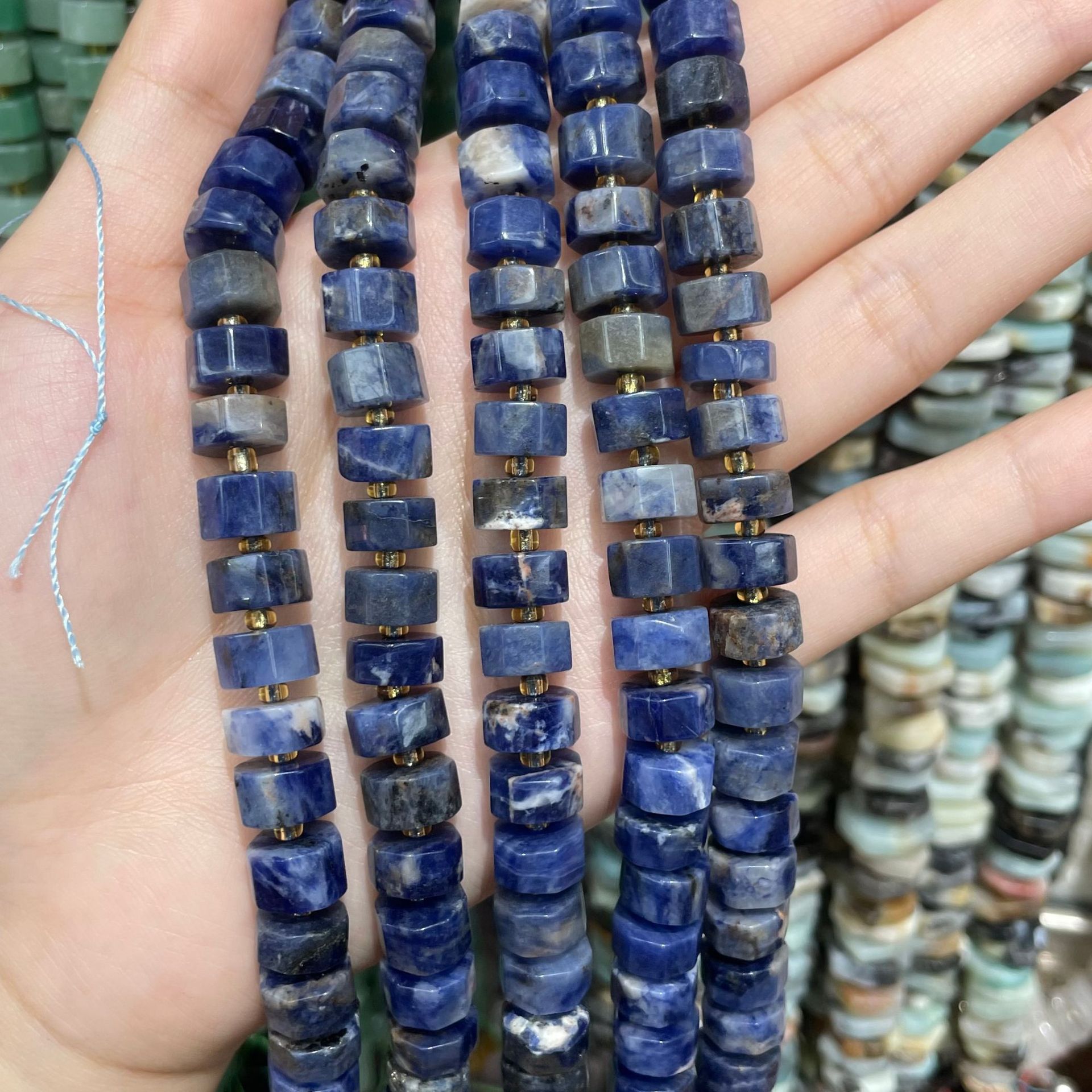 Natural blue stone