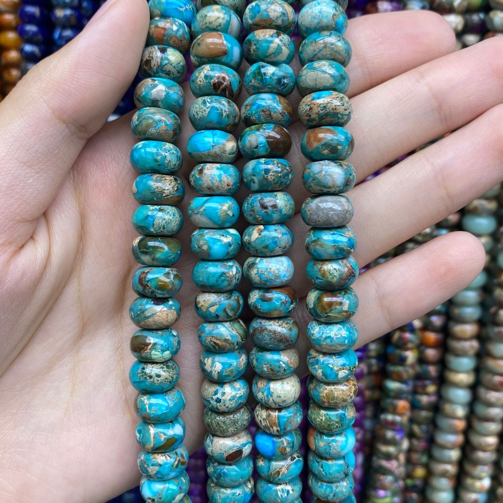 Turquoise blue