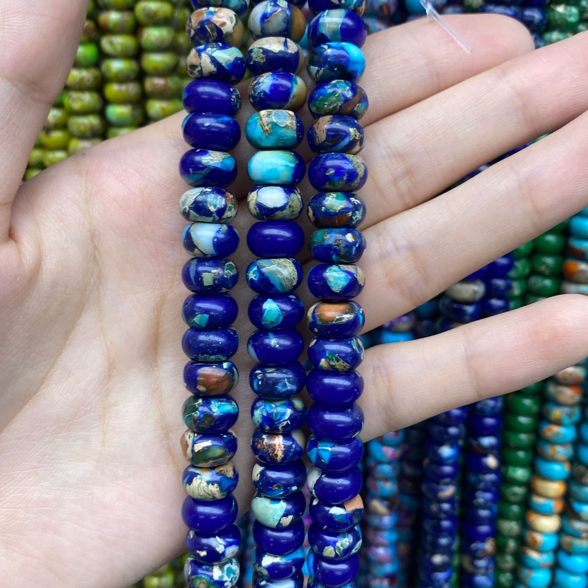 Lapis lazuli blue