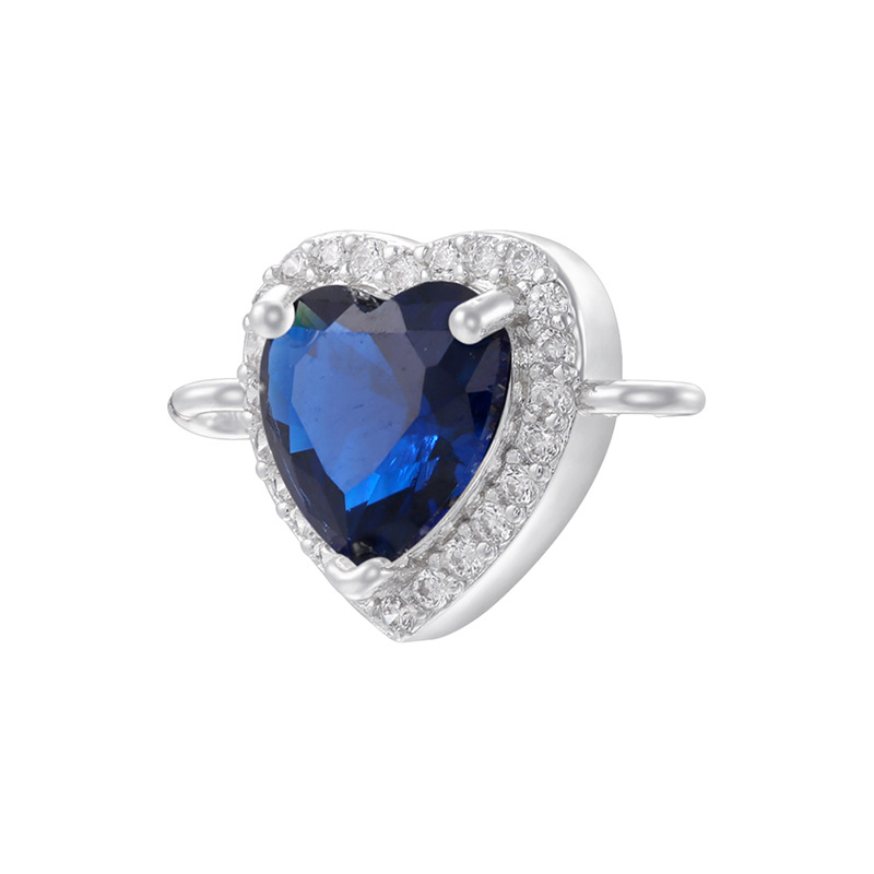 White Gold Blue Diamond