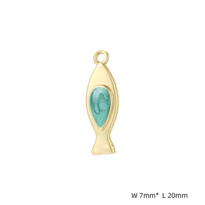 VD2410 Green Small Tropical Fish