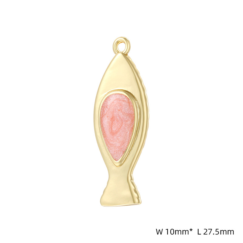 VD2411 Pink Large Tropical Fish