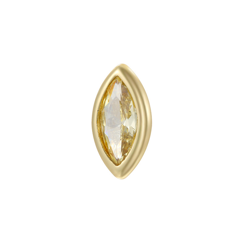 Golden yellow diamond
