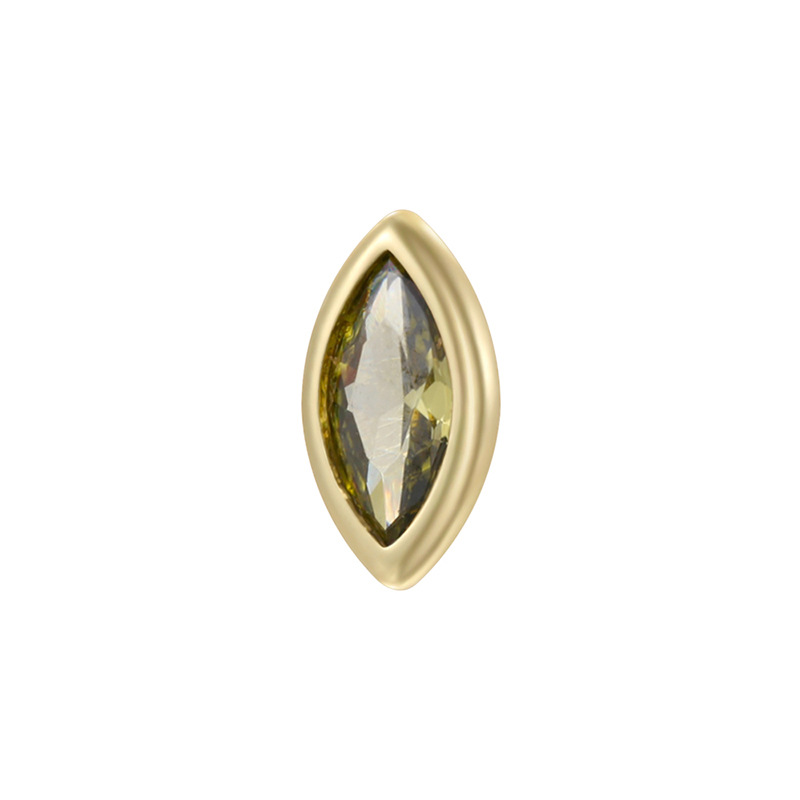 Golden Olive Green Diamond