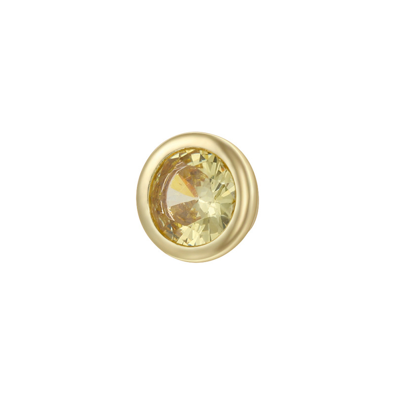 Golden yellow diamond