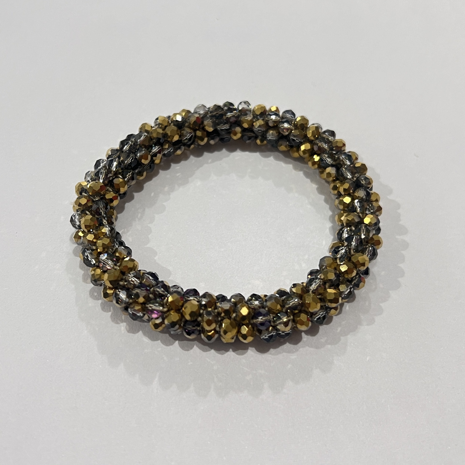 Rose red half gold