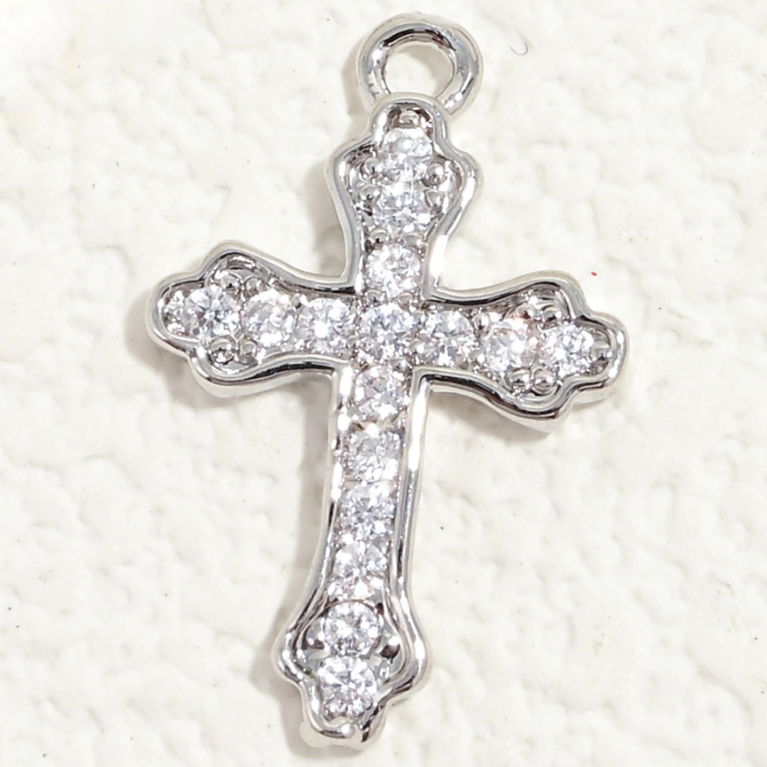 White gold with white diamonds