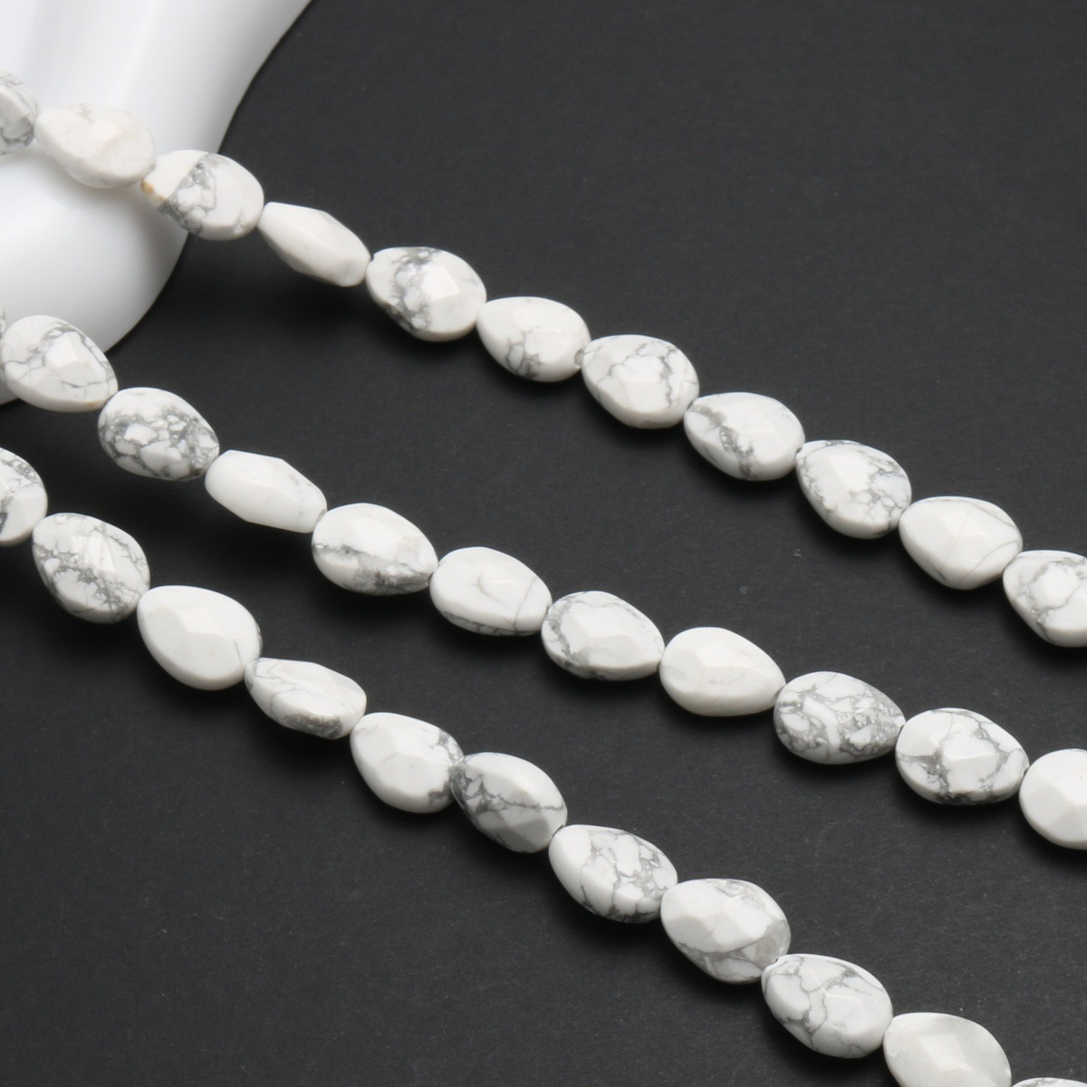 synthetic White Turquoise