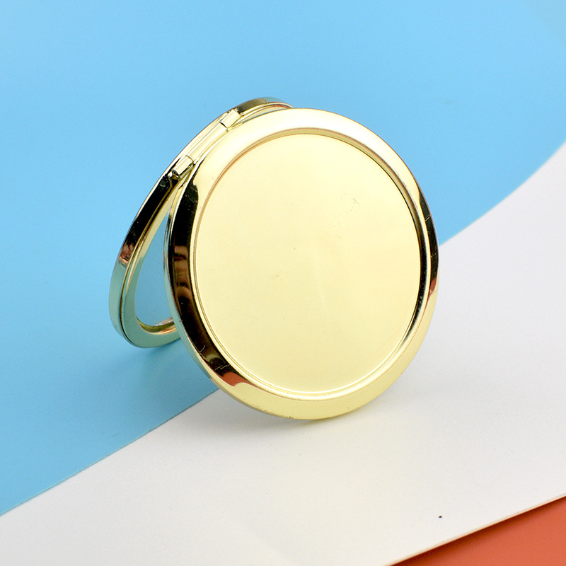 Gold solid mirror bottom