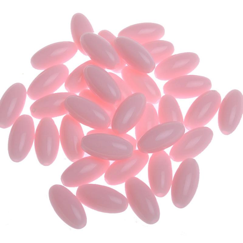 7*15mm rice beads-light pink 0.5kg about 1100 pieces