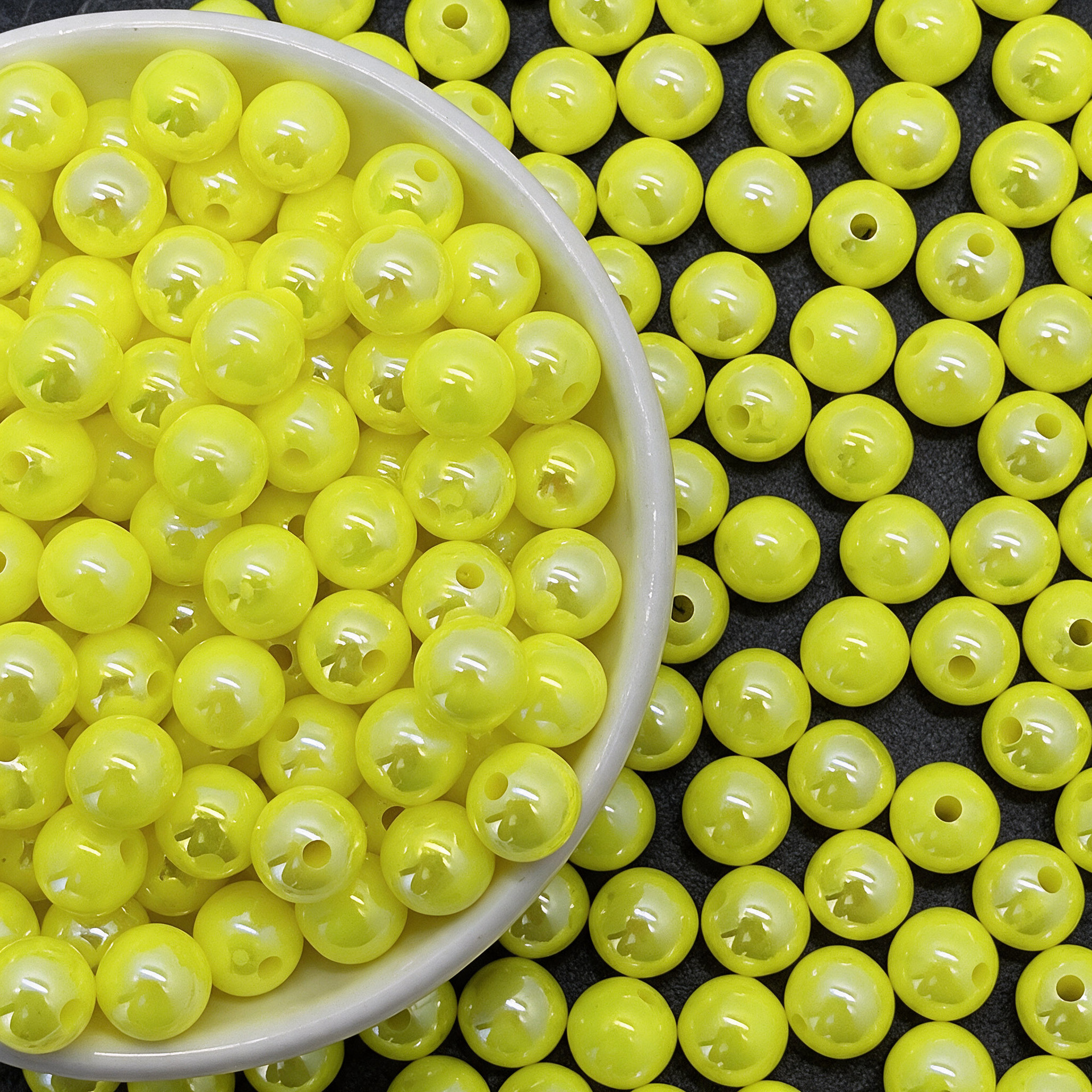 Iridescent Fluorescent Yellow