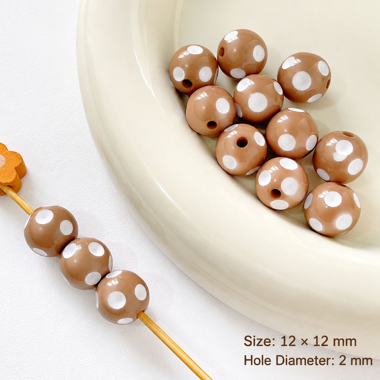 12mm [coffee color] one m-3520