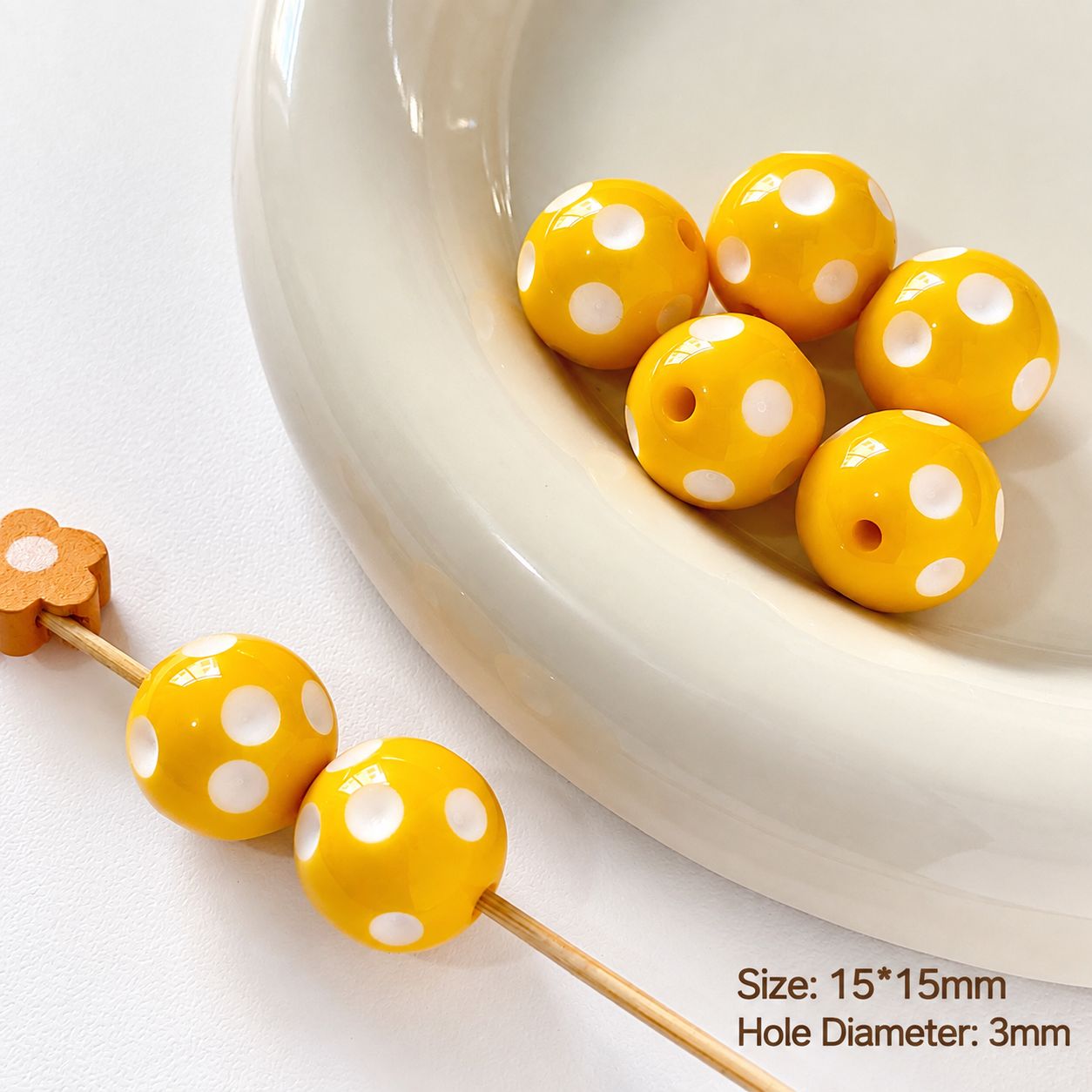 15mm [yellow] one m-3532
