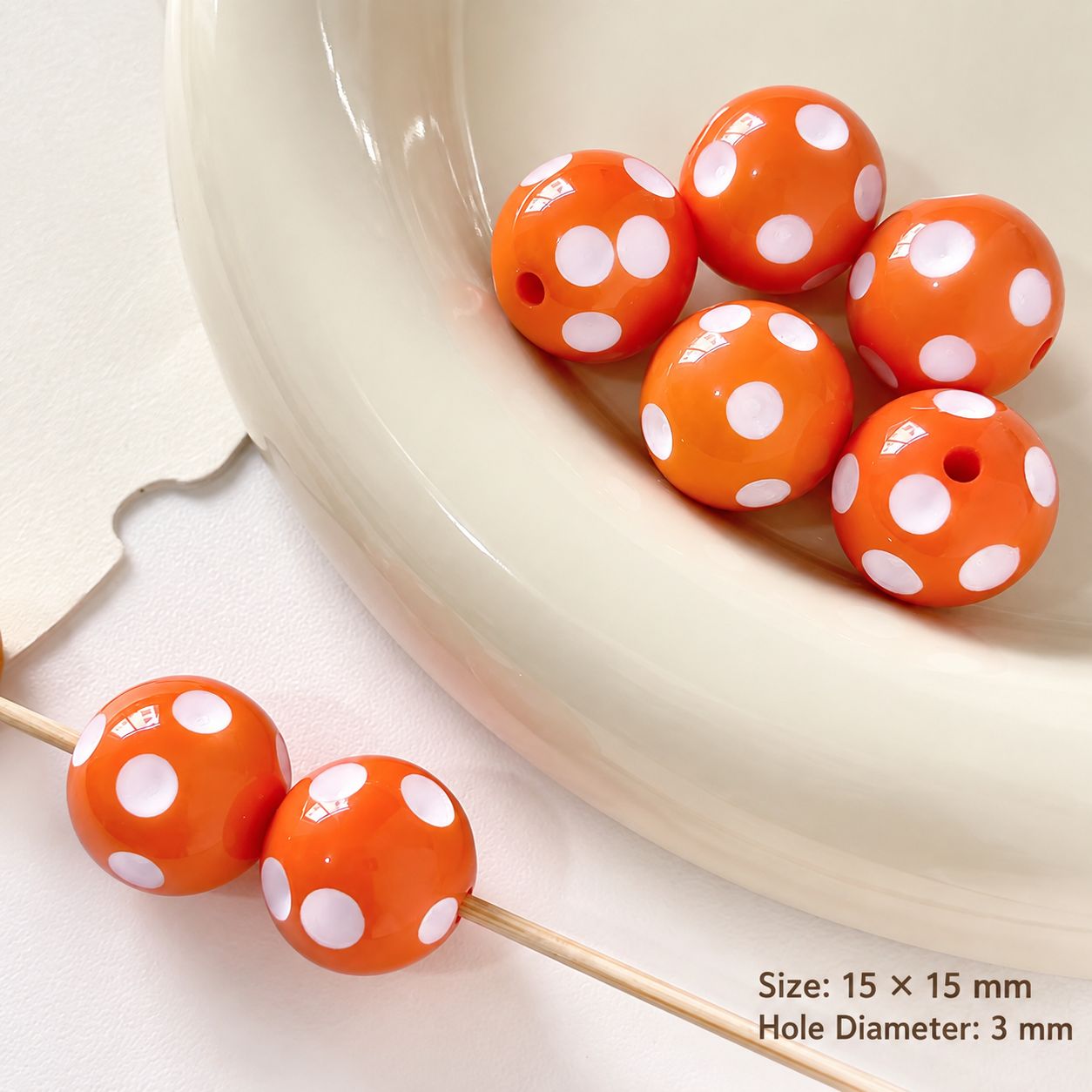 15mm [orange] one m-3533