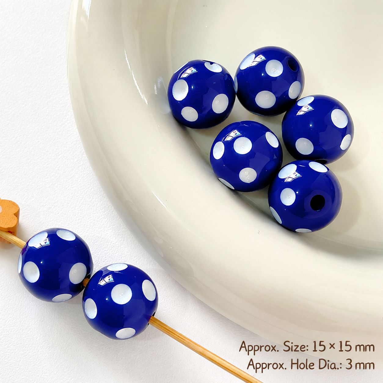 15mm [dark blue] one m-3527