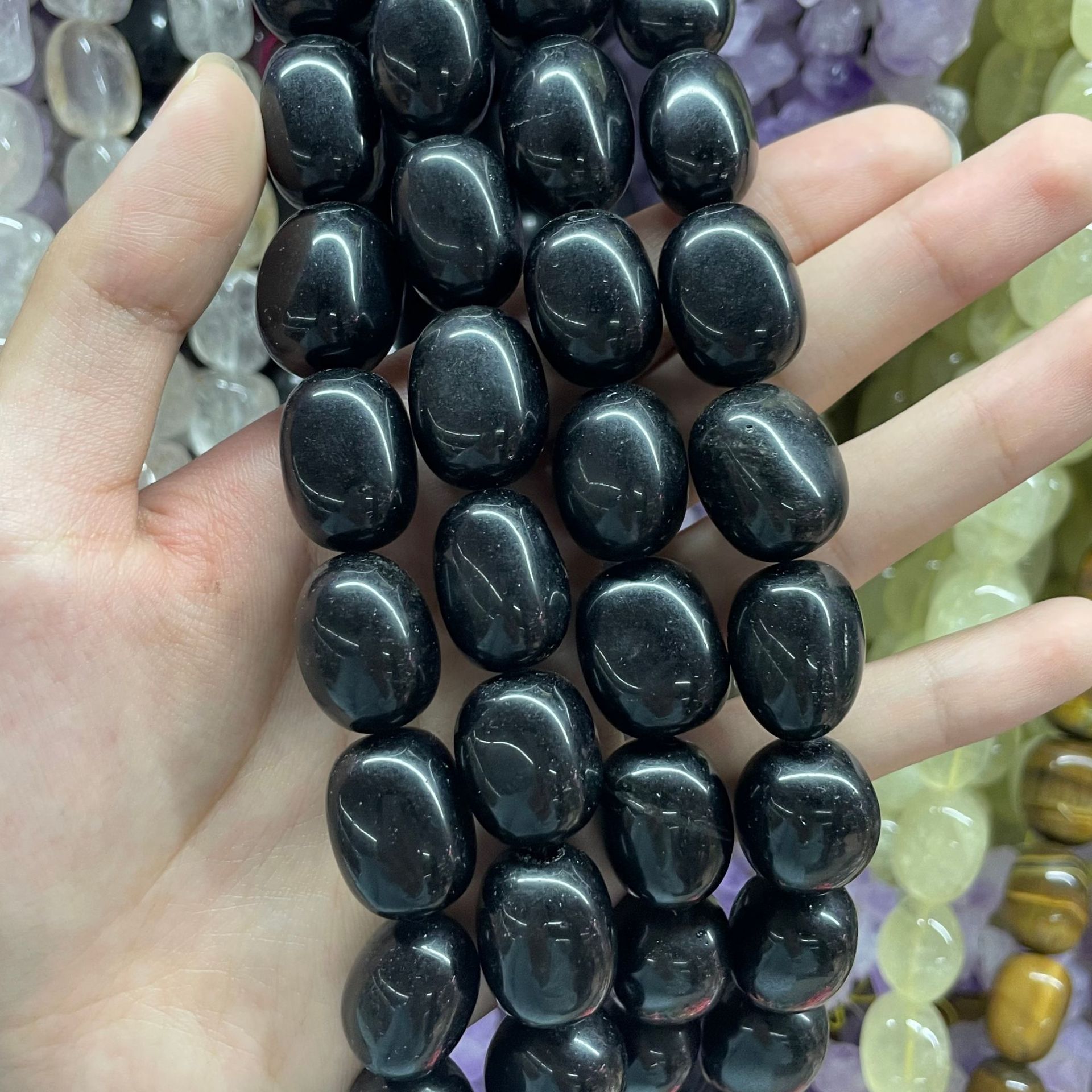 Natural obsidian