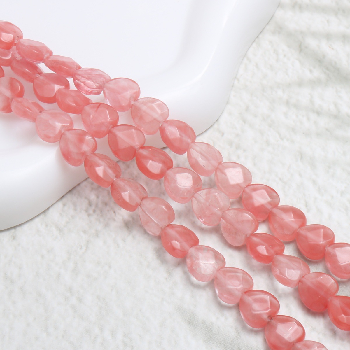 Cherry Quartz synthetic