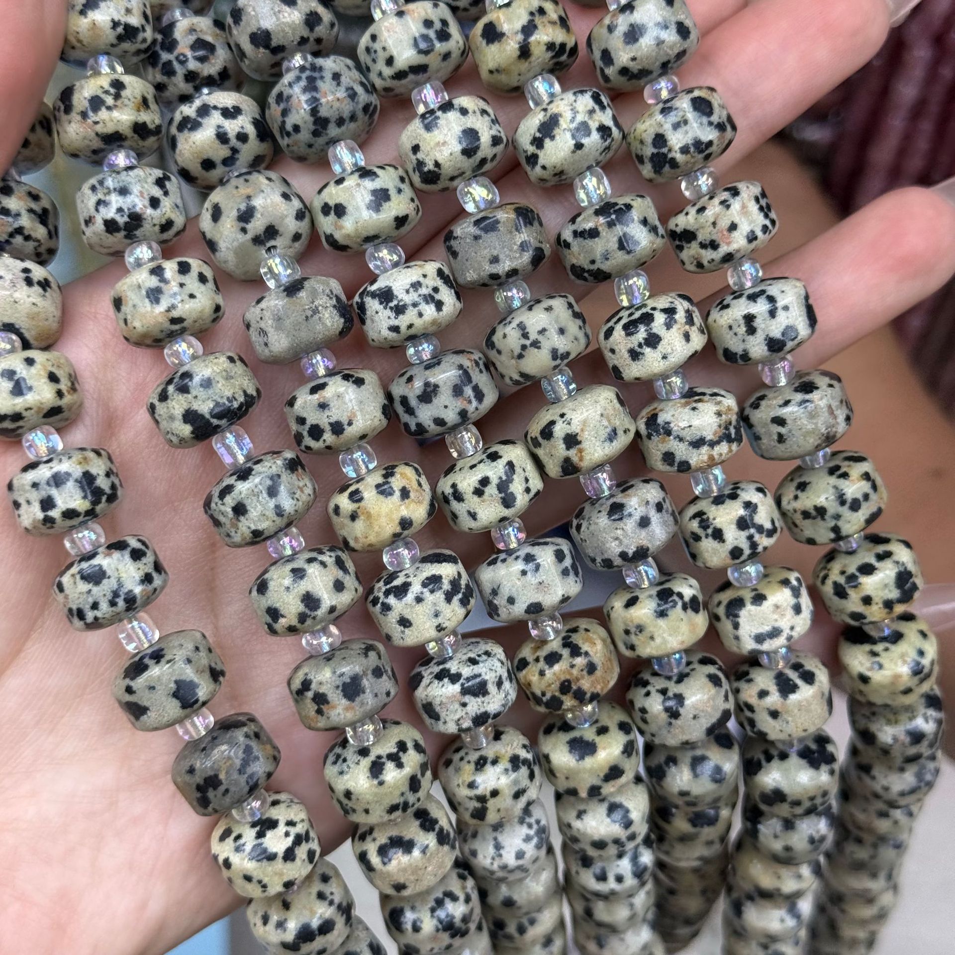 Natural speckled stone