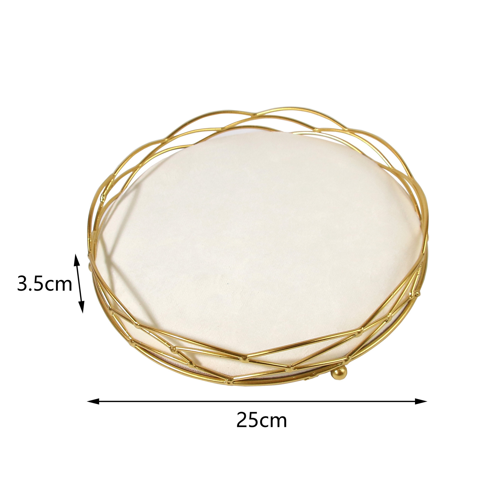 Beige soft woven basket