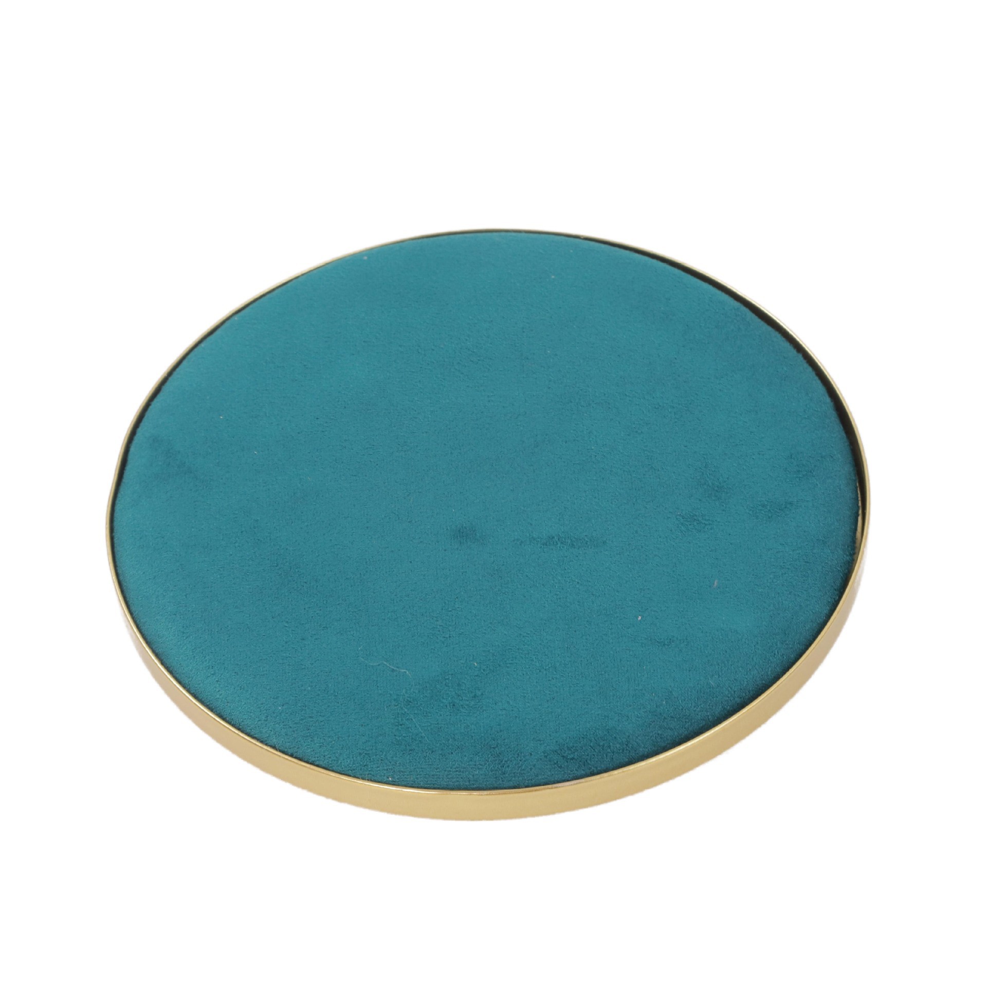 Round soft bag dark green