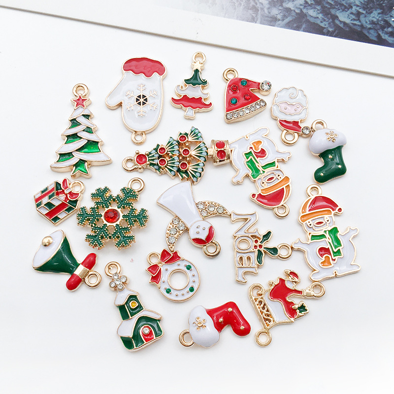 Mixed 20 styles of dripping oil christmas new style 29g-hk471
