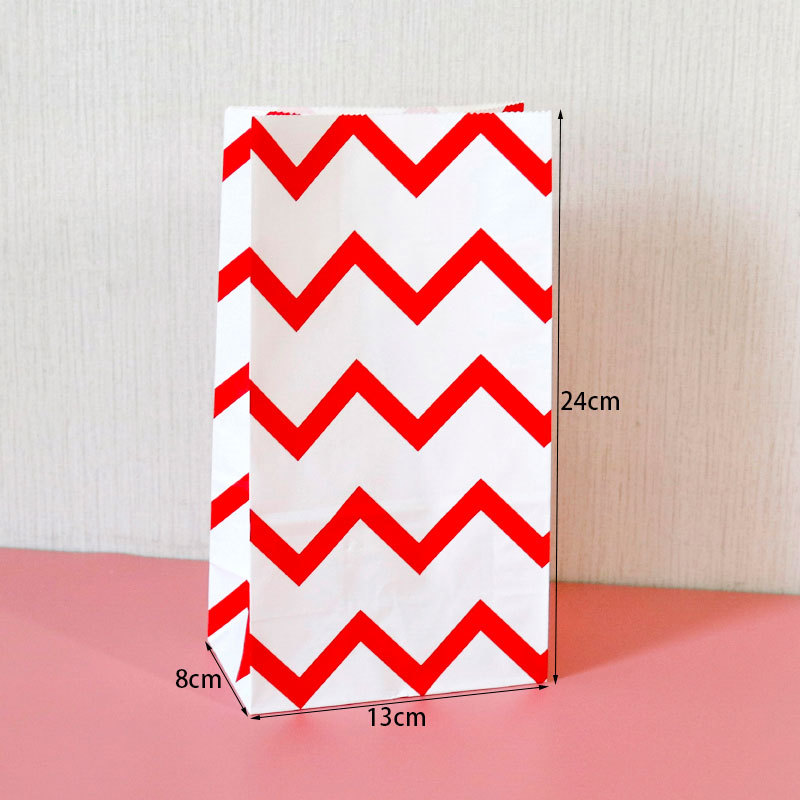 E3-1 big red corrugated; kraft paper; single paper bag: 24x13x8cm
