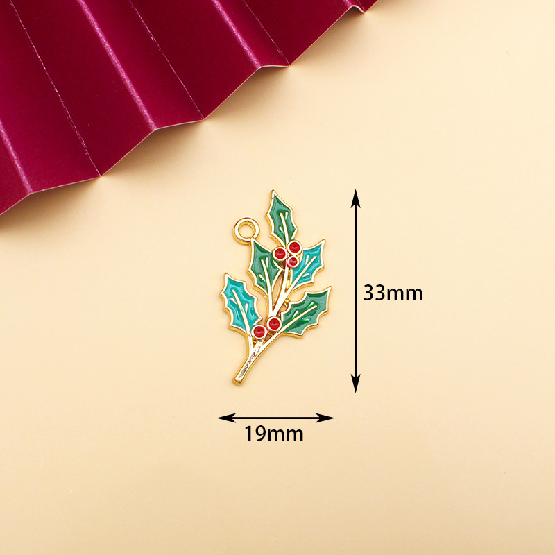 4#Christmas leaves