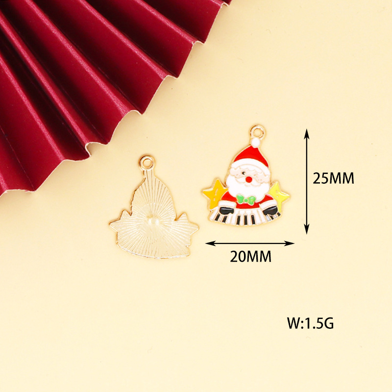 3 piano Santa Claus