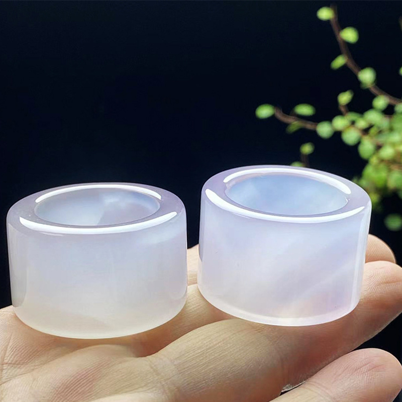 Agate violet straight style