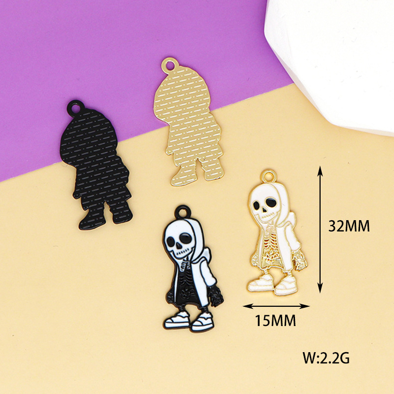 2 Skeleton Hat
