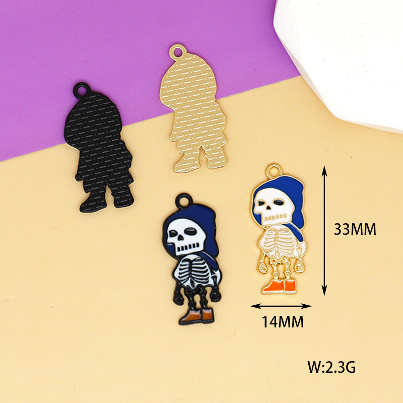 8 Blue Hat Skeleton